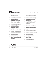 EINHELL GC-CH 18-40 Li Manual de utilizare