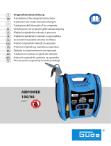 Güde AirPower 180/08 Compressor Manual de utilizare