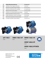 Güde GP 1100.1 Manual de utilizare