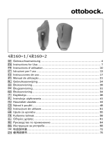 Ottobock 4R160=1 Delrin KISS Kit Shuttle Lock Lanyard Systems Manual de utilizare