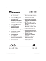 EINHELL GE-WS 18/35 Li Cordless Pressure Sprayer Manual de utilizare