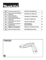 Makita TD022D Manual de utilizare