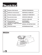 Makita M9204 Manual de utilizare