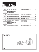 Makita DCO181 Manual de utilizare