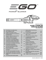 EGO LB5800E Manual de utilizare