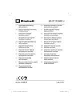 EINHELL GE-CF 18/2200 Li Cordless Blower Manual de utilizare