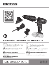 Parkside PKGA 20-Li C2 Manual de utilizare