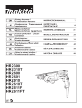 Makita HR2300 Rotary Hammer Combination Manual de utilizare