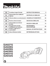 Makita GA027G Manual de utilizare