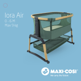 Maxi-Cosi Iora Air Bedside Crib Manual de utilizare