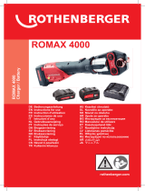 Rothenberger ROMAX 4000 Manual de utilizare