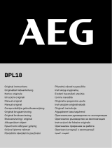 AEG BPL18 Manual de utilizare