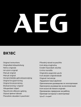 AEG BK18C Manual de utilizare