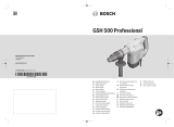 Bosch GSH 500 Manual de utilizare