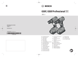 Bosch 185-LI GSR, GSB Professional Cordless Drill Driver Manual de utilizare
