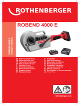 Rothenberger ROBEND 4000 E Manual de utilizare