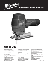Milwaukee M12 JS Manual de utilizare