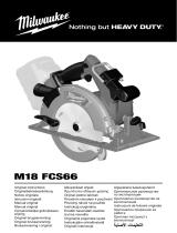 Milwaukee M18 Manual de utilizare