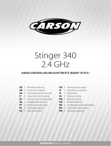 Carson Stinger 340 2.4 GHz Radio Controlled Helicopter RTF Manual de utilizare