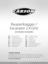 Carson Raupenbagger Excavator 2.4 GHz Manual de utilizare