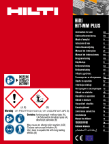 Hilti HIT-MM PLUS Manual de utilizare