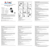 V TAC V-TAC VT-761 Wall Lamp Manual de utilizare