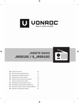 Vonroc JR501DC Manual de utilizare