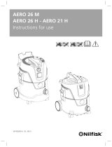 Nilfisk AERO 26 M vacuum cleaner Manual de utilizare