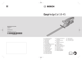 Bosch EasyHedgeCut 18-45 Cordless Hedge Cutter Manual de utilizare