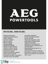 AEG BS18C2BL, BSB18C2BL Compact Hammer Drill Manual de utilizare