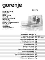 Gorenje R401W Manual de utilizare