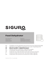SIGURO SGR-FD-C400B Manual de utilizare