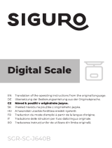 SIGURO SCR-SC-J640B Manual de utilizare