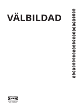 IKEA VALBILDAD Manual de utilizare