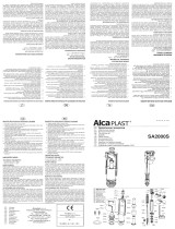 Alcaplast SA2000S Manual de utilizare