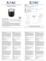 V TAC V-TAC VT-7681 12W LED COB Underground Light Manual de utilizare