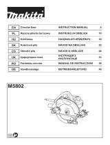 Makita M5802 Manual de utilizare