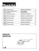 Makita 9565CR, 9565CVR Angle Grinder Manual de utilizare