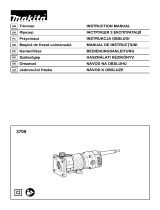 Makita 3709 Manual de utilizare