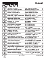 Makita ML003G Manual de utilizare