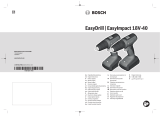 Bosch EasyDrill EasyImpact 18V-40 Manual de utilizare