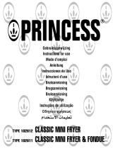 Princess 182611 Classic Mini Fryer - Fondue Manual de utilizare