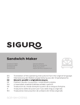 SIGURO SGR-SM-D131SS Manual de utilizare