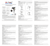 V TAC V-TAC SKU 6660 Led Solar Spike Light Manual de utilizare