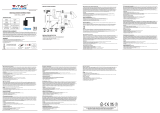 V TAC V-TAC VT-2943 LED Wall Light Manual de utilizare