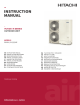 Hitachi RASM-(3-6)(V)NE Yutaki M Series Outdoor Unit Manual de utilizare