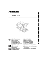 Hikoki C 6SS Brushless Circular Saw Manual de utilizare