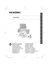 Hikoki M3612DA 36V Cordless Multi-Volt Brushless Router Manual de utilizare
