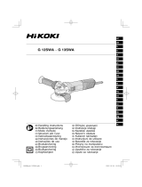 Hikoki G 13SWA Angle Grinder Manual de utilizare