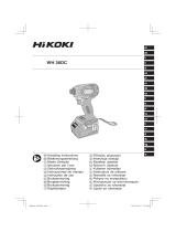 Hikoki WH 36DC Power Tools 36V Impact Driver Manual de utilizare